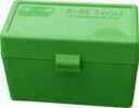 MTM Ammunition Box 50 Round Flip-Top 270 Win 30-06 25-06 Green RL-50-10